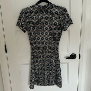 Mandarin Collar Dress
